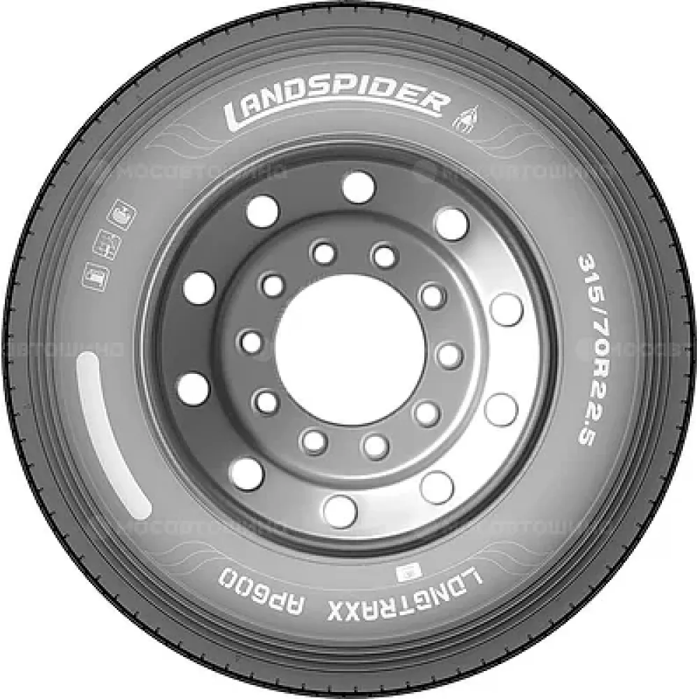 Landspider Longtraxx AP600 315/80 R22,5 157/154L (Универсальные)