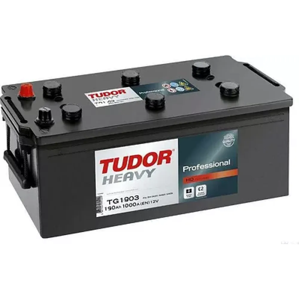 Tudor Heavy Professional 190 А/ч прямая конус стандарт (513x223x223)