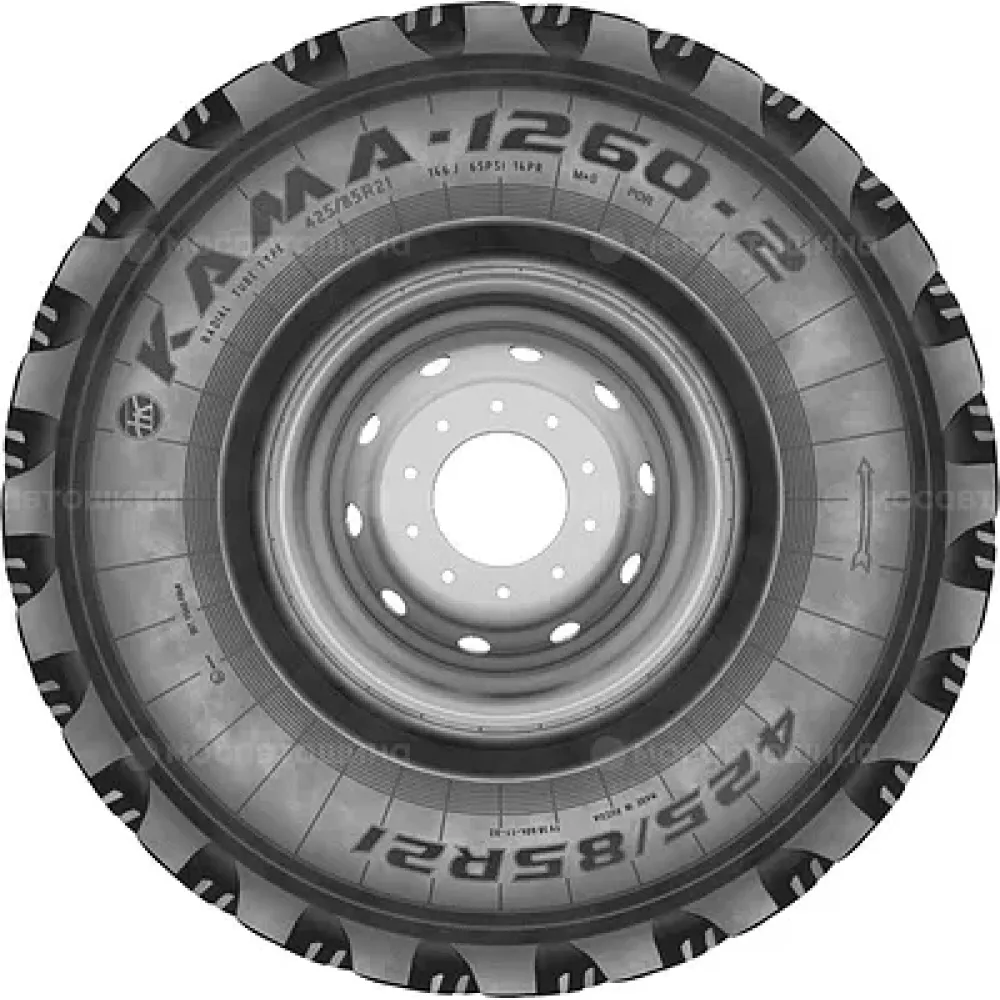 Кама 1260-2 425/85 R21 156G PR18 (Универсальные)