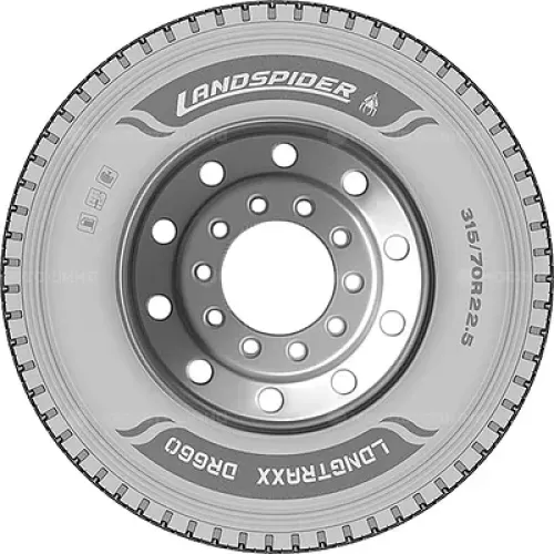 Landspider Longtraxx DR660 215/75 R17,5 128/126M PR16 3PMSF (Ведущая ось)