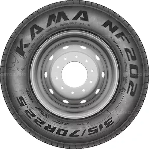 Кама NF 202 235/75 R17,5 132/130M 3PMSF (Рулевая ось)