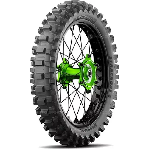 Michelin Starcross 6 Medium Hard 100/90 R19 57M (Задняя)